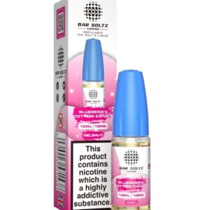 BLUEBERRY COTTON CANDY 10ML NIC SALT BAR SOLTZ LEGEND