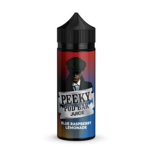BLUE RASPBERRY LEMONADE 100ML E LIQUID PEEKY POD BAR
