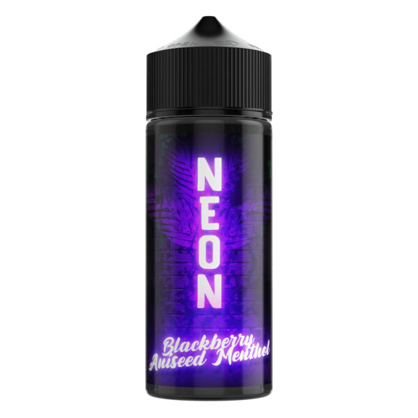 BLACKBERRY ANISEED MENTHOL 100ML E LIQUID NEON