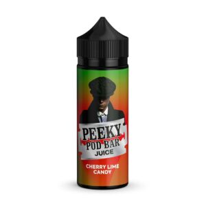 CHERRY LIME CANDY 100ML E LIQUID PEEKY POD BAR