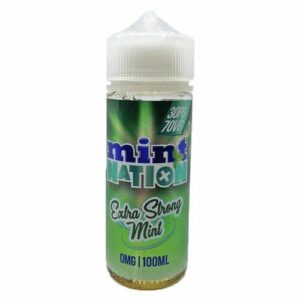 EXTRA STRONG MINT 100ML E LIQUID MINT NATION