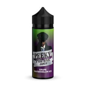 GRAPE WATERMELON ICE 100ML E LIQUID PEEKY POD BAR