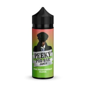 KIWI PASSIONFRUIT GUAVA 100ML E LIQUID PEEKY POD BAR