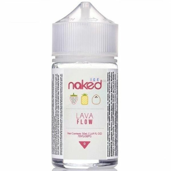 LAVA FLOW ICE 50ML E LIQUID NAKED 100