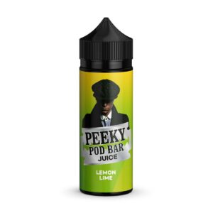 LEMON LIME 100ML E LIQUID PEEKY POD BAR