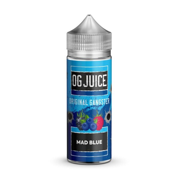 MAD BLUE 100ML E LIQUID OG JUICE