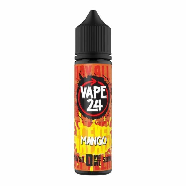 MANGO 50ML E LIQUID 50/50 VAPE 24