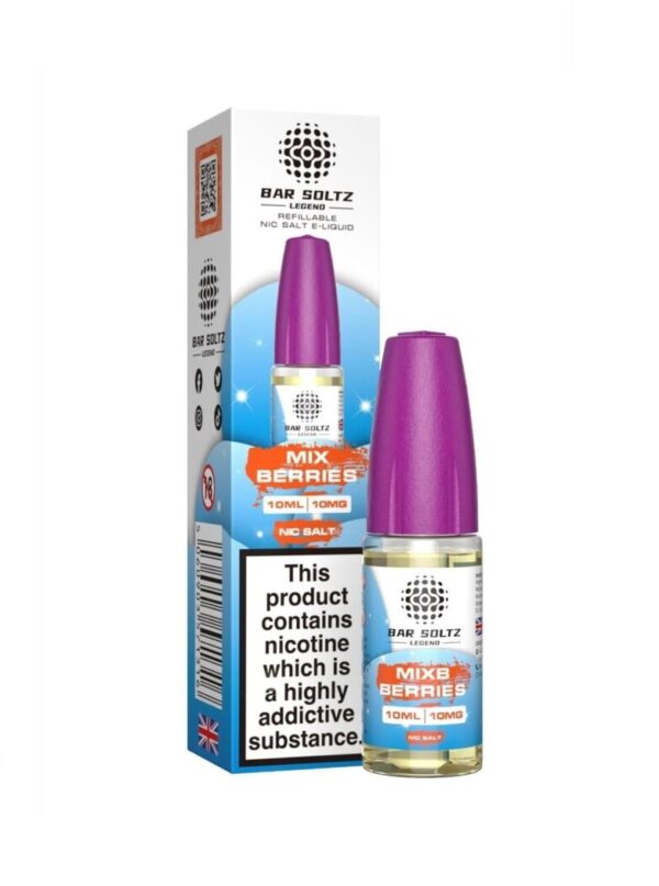 MIX BERRIES 10ML NIC SALT BAR SOLTZ LEGEND