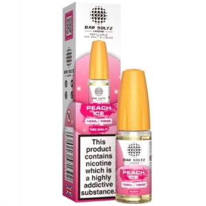 PEACH ICE 10ML NIC SALT BAR SOLTZ LEGEND