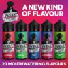 BLUEBERRY SOUR RASPBERRY 100ML E LIQUID PEEKY POD BAR - Image 3