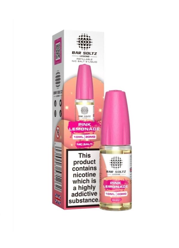 PINK LEMONADE 10ML NIC SALT BAR SOLTZ LEGEND