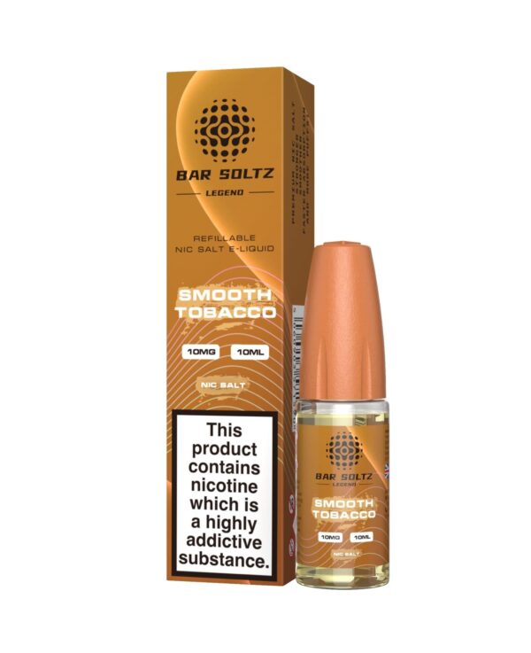 SMOOTH TOBACCO 10ML NIC SALT BAR SOLTZ LEGEND