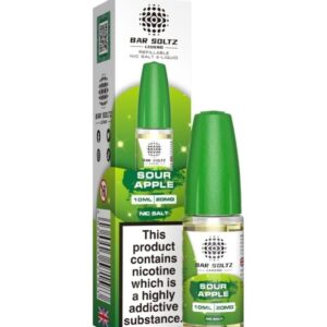 SOUR APPLE 10ML NIC SALT BAR SOLTZ LEGEND