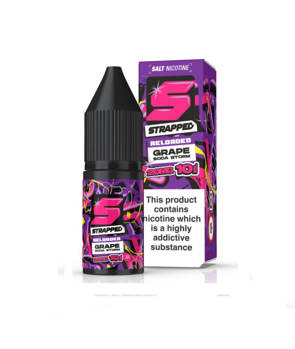 GRAPE SODA STORM 10ML NIC SALT STRAPPED