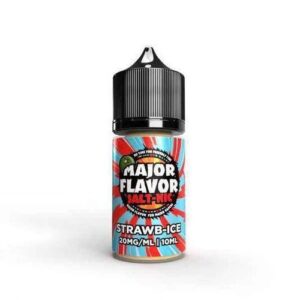 STRAWB-ICE NIC SALT 10ML MAJOR FLAVOR