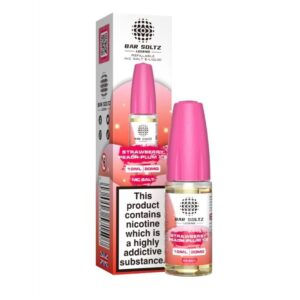 STRAWBERRY PEACH PLUM ICE 10ML NIC SALT BAR SOLTZ LEGEND