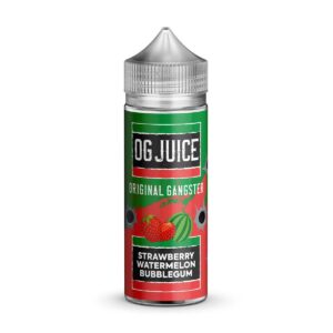 STRAWBERRY WATERMELON & BUBBLEGUM 100ML E LIQUID OG JUICE