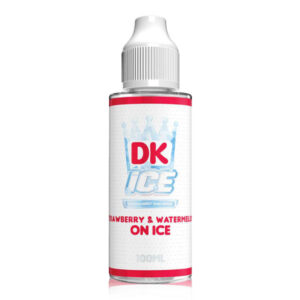 STRAWBERRY & WATERMELON ON ICE 100ML E LIQUID DK ICE
