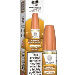SWEET COLA FIZZY 10ML NIC SALT BAR SOLTZ LEGEND