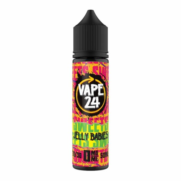 JELLY BABIES SWEETS 50ML E LIQUID VAPE 24