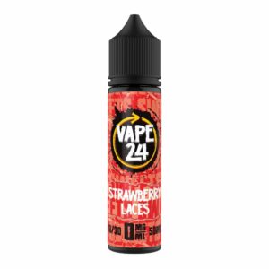 STRAWBERRY LACES SWEETS 50ML E LIQUID VAPE 24
