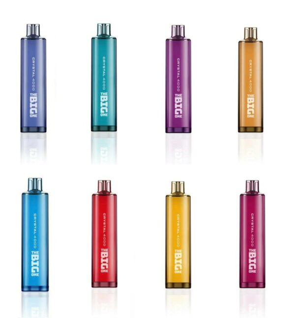 THE BIG ONE CRYSTAL 4000 DISPOSABLE VAPE KIT 20MG