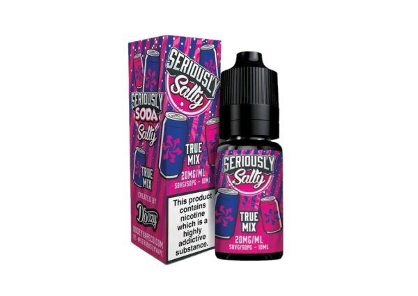 TRUE MIX 10ML NIC SALT SERIOUSLY SODA SALTY