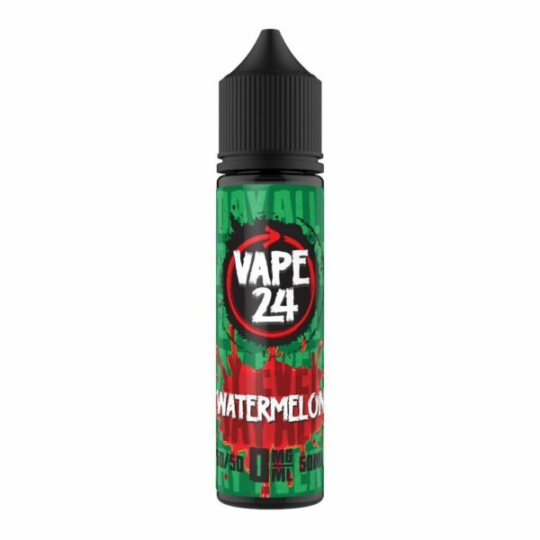WATERMELON 50ML E LIQUID 50/50 VAPE 24