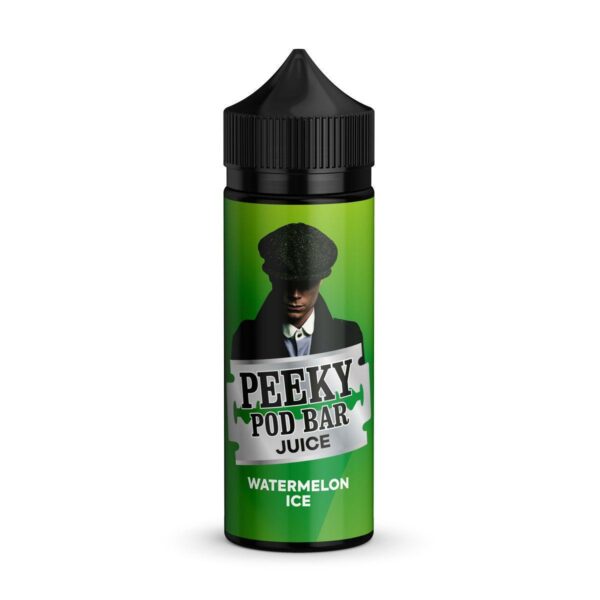 WATERMELON ICE 100ML E LIQUID PEEKY POD BAR