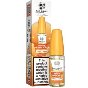 WHITE PEACH RAZZ 10ML NIC SALT BAR SOLTZ LEGEND