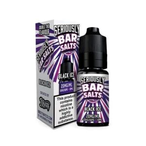 BLACK ICE 10ML NIC SALT SERIOUSLY BAR SALTS