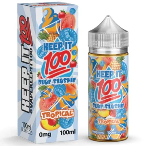 BLUE SLUSHIE TROPICAL 100ML E-LIQUID KEEP IT 100