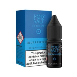 BLUE RASPBERRY 10ML NIC SALT POD SALT