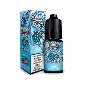 ICE N BERG 10ML NIC SALT SERIOUSLY SALTY