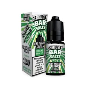 KIWI PASSION GUAVA 10ML NIC SALT SERIOUSLY BAR SALTS