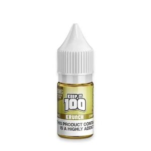 KRUNCH 10ML NIC SALT KEEP IT 100