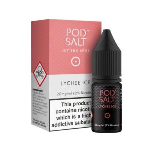 LYCHEE ICE 10ML NIC SALT POD SALT