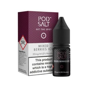 MIXED BERRIES ICE 10ML NIC SALT POD SALT