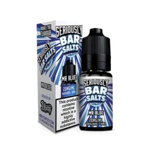 MR BLUE 10ML NIC SALT SERIOUSLY BAR SALTS