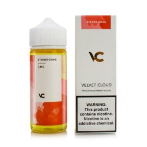 STRAWB-GWAB 100ML E LIQUID VELVET CLOUD