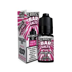 WATERMELON ICE 10ML NIC SALT SERIOUSLY BAR SALTS
