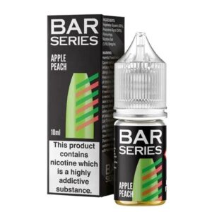 APPLE PEACH BAR SERIES 10ML NIC SALT MAJOR FLAVOUR