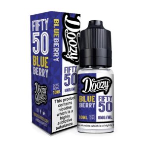 BLUEBERRY 10ML E LIQUID DOOZY 50/50 PACK OF 10
