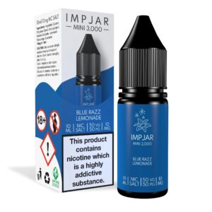 BLUE RAZZ LEMONADE 10ML NIC SALT IMP JAR