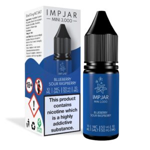 BLUEBERRY SOUR RASPBERRY 10ML NIC SALT IMP JAR