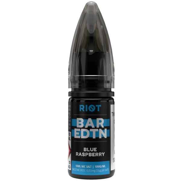 BLUE RASPBERRY BAR EDTN 10ML NIC SALT RIOT SQUAD