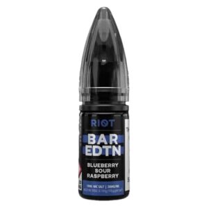 BLUEBERRY SOUR RASPBERRY BAR EDTN 10ML NIC SALT RIOT SQUAD