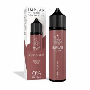 CHERRY COLA 50ML E LIQUID IMP JAR