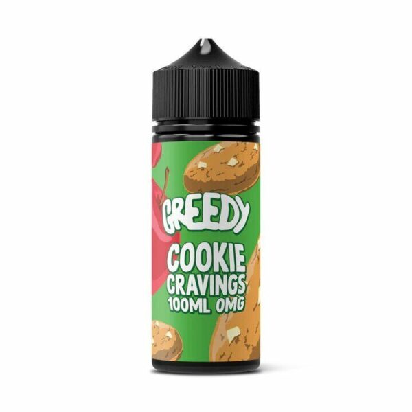 COOKIE CRAVINGS 100ML E LIQUID GREEDY BEAR