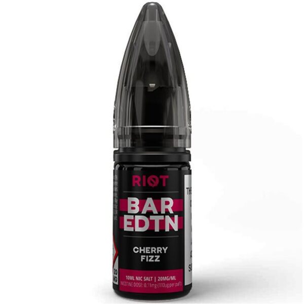 CHERRY FIZZ BAR EDTN 10ML NIC SALT RIOT SQUAD